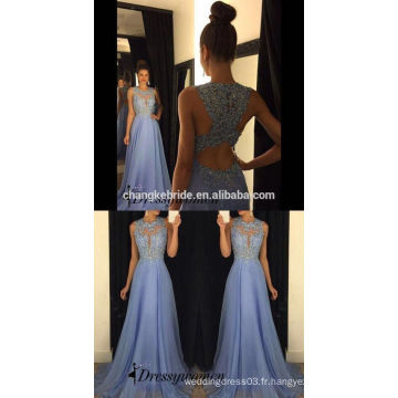 Vente en gros A-Line Robe de soirée dentelle en dentelle en dentelle Robe de bal 2017